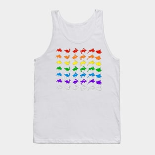 Rainbow Rabbits Tank Top